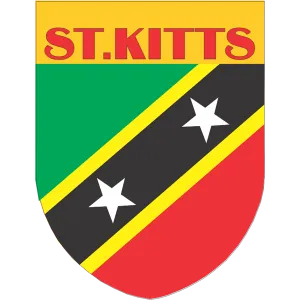 St. Kitts Flag Shield Style