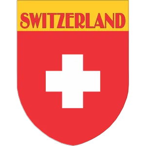 Switzerland Flag Shield Style