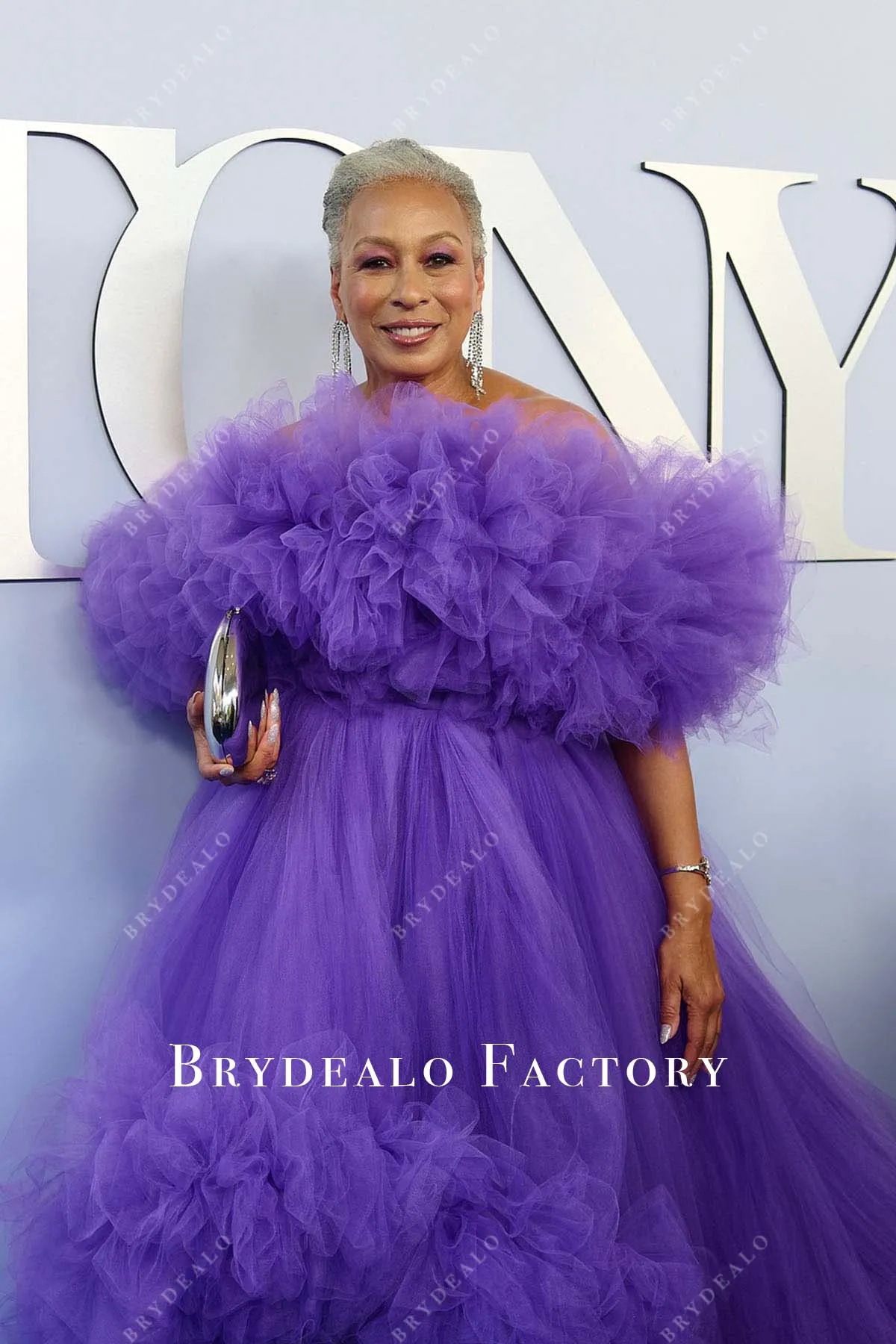 Tamara Tunie 2024 Tony Awards Purple Dress