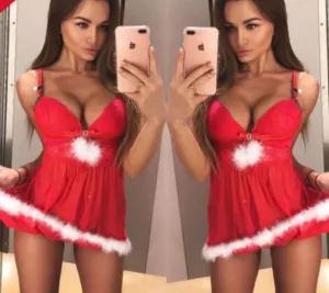 The 1240  Xmas Dress babydoll