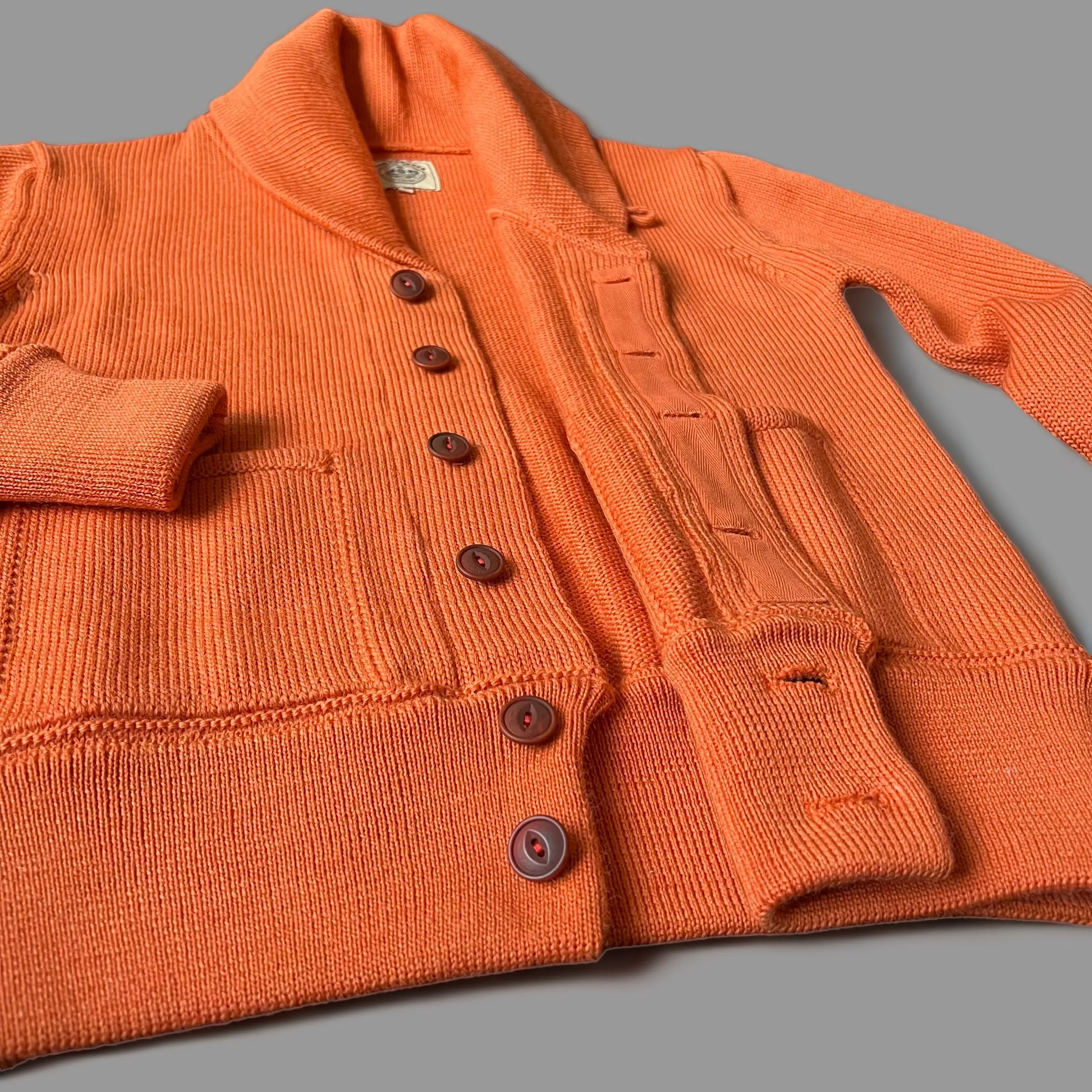 THE VOYAGER CARDIGAN - ORANGE