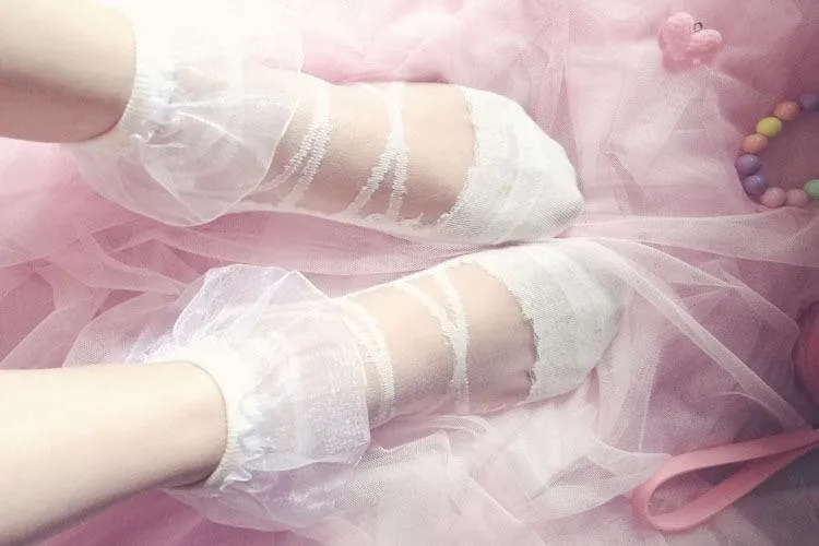 Transparent Princess Socks