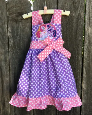 Twilight Sparkle Pinkie Pie Birthday Dress