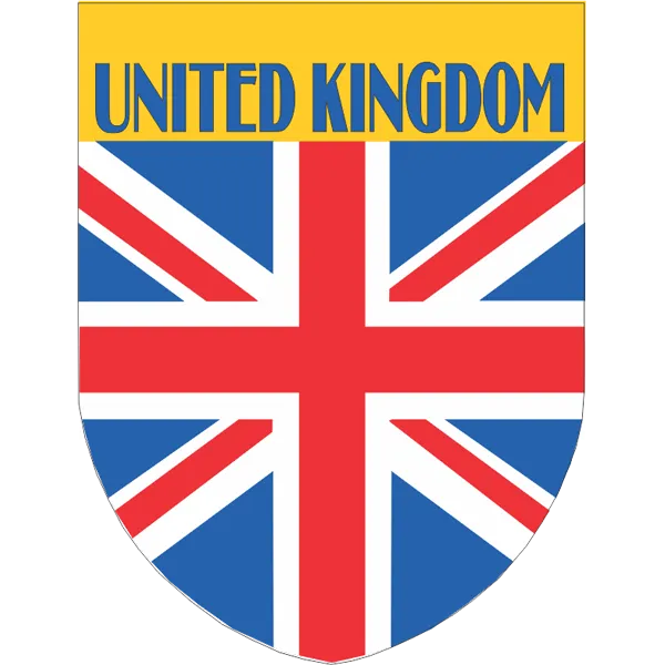 United Kingdom Flag Shield Style