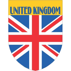 United Kingdom Flag Shield Style